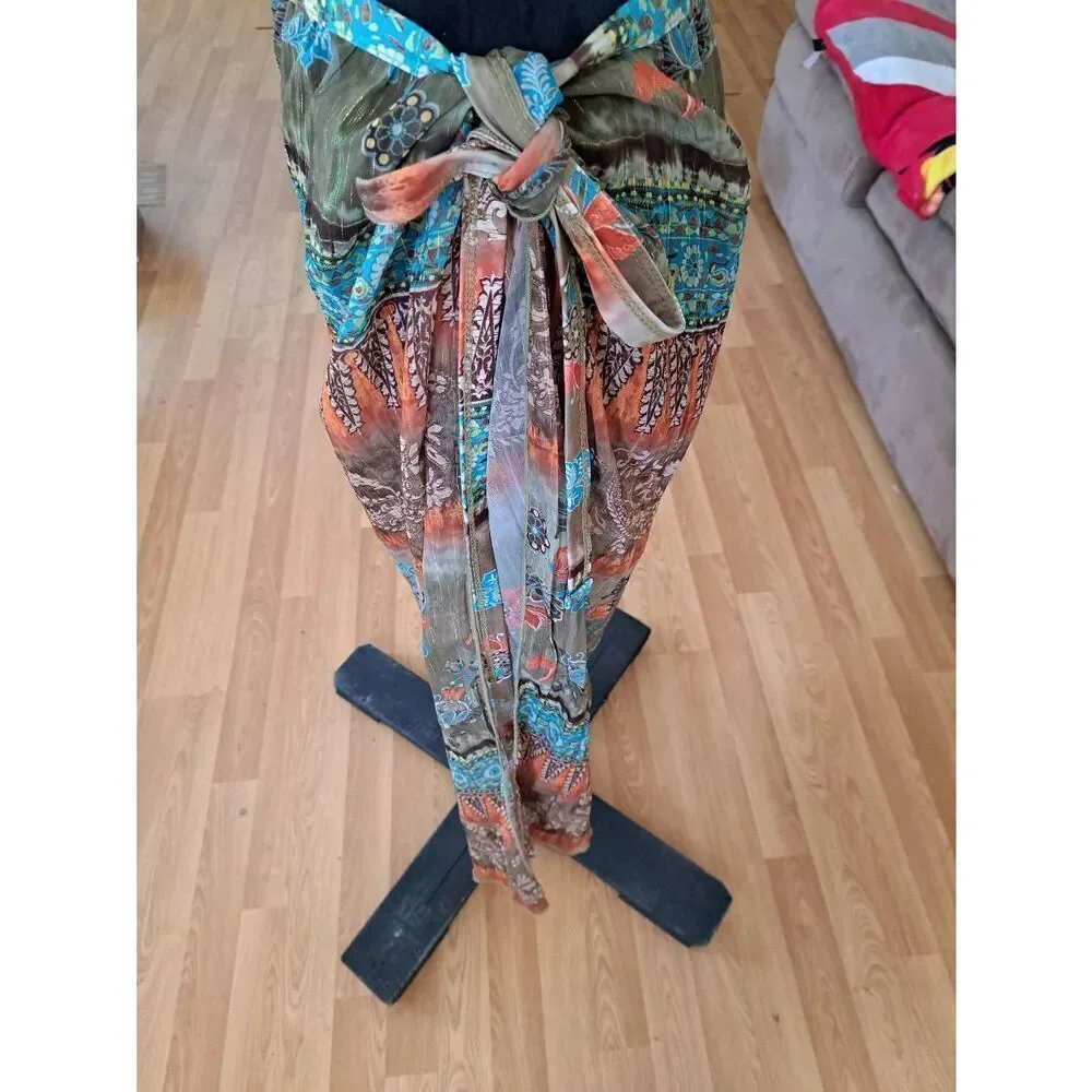 One Size Endless Sun Bathing Suit Swimwear Swimsuit Boho Cover Up Wrap Skirt
